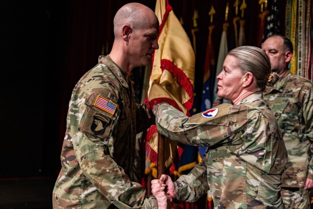 410th CSB celebrates legacy, future leadership in change of responsibility ceremony