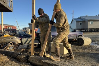 Alaska National Guard Joins Flood Response in Kotzebue