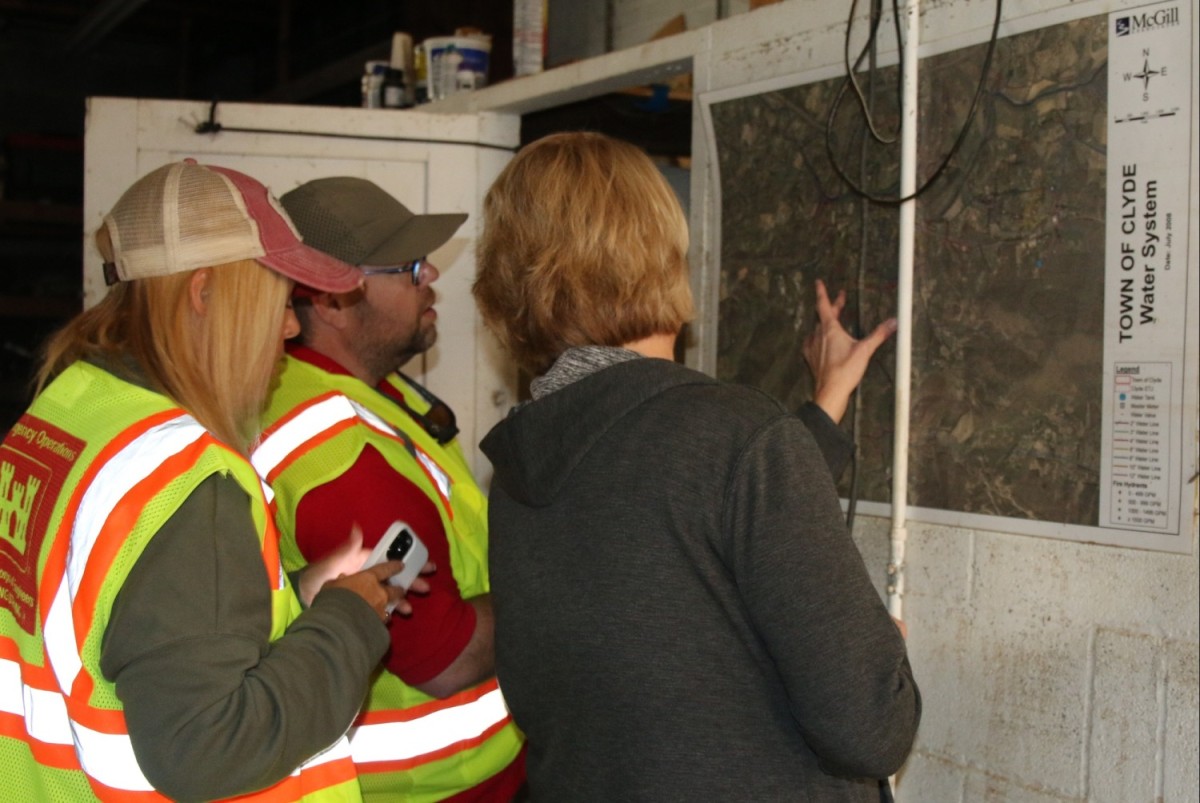 USACE Critical Public Facilities team assess government offices in ...