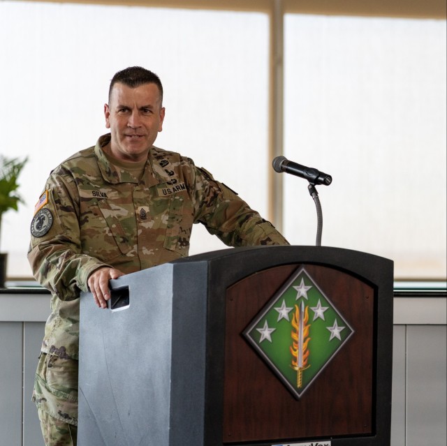 Command Sgt. Maj. Dave Silva