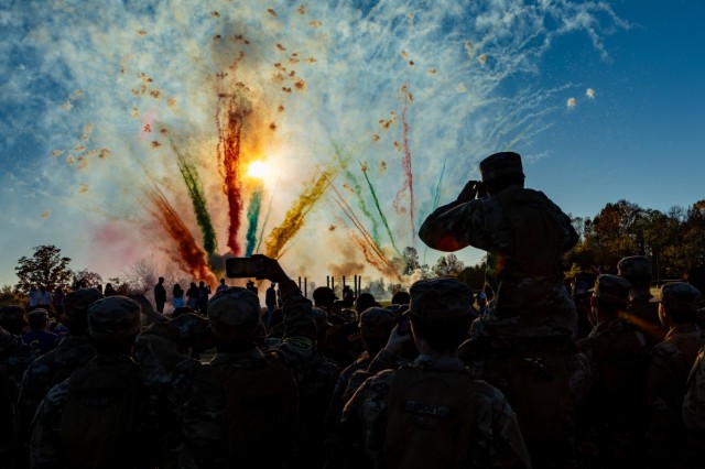 JROTC Cadets from across the country celebrated during JROTC National Raider Challenge 2024 opening ceremony, Fort Knox, Ky., October 27.
...