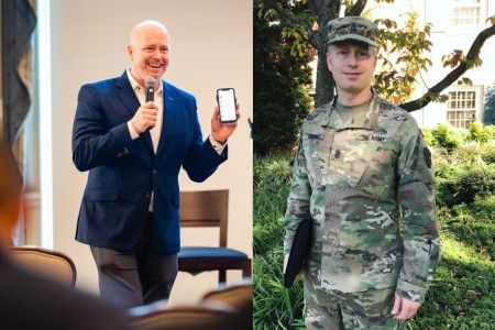 Retired Sgt. Maj. Michael Quinn helps connect former Soldiers with potential civilian employers as chief growth officer of Tenova LLC,  Quinn, a 24-year Army veteran, also speaks at Transition Assistance Program centers throughout the Army, as...