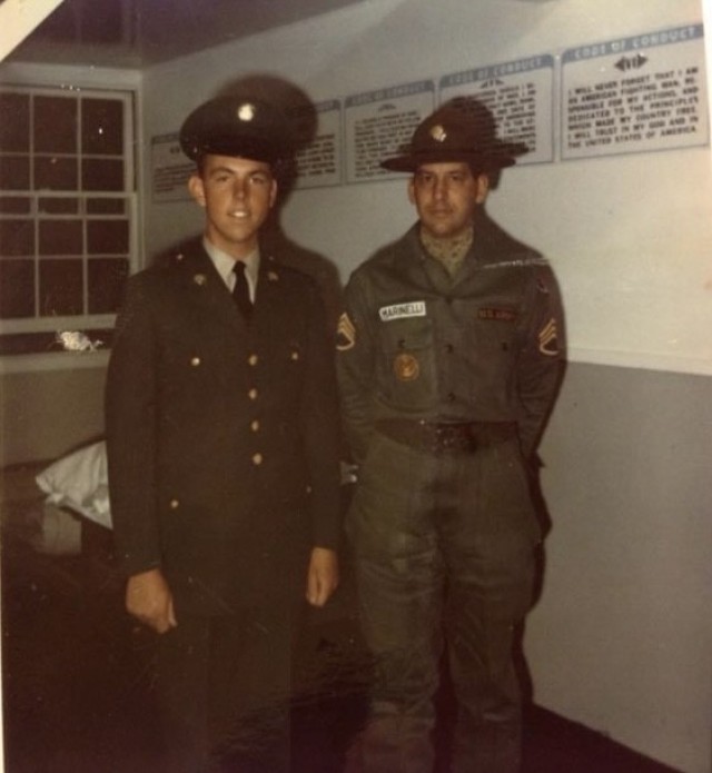 Robert Hansen, left, poses for a picture.