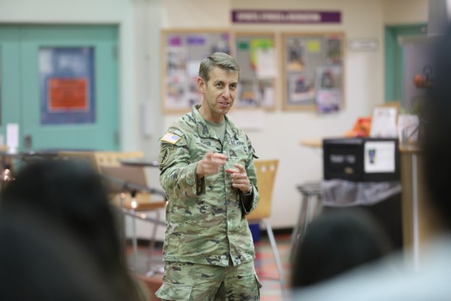 The U.S. Army in Japan ends Red Ribbon Week by encouraging youth to choose smart, healthy, drug-free lives