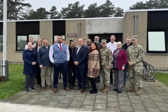 Assistant SECDEF for Manpower, Reserve Affairs visits APS-2 sites in Benelux