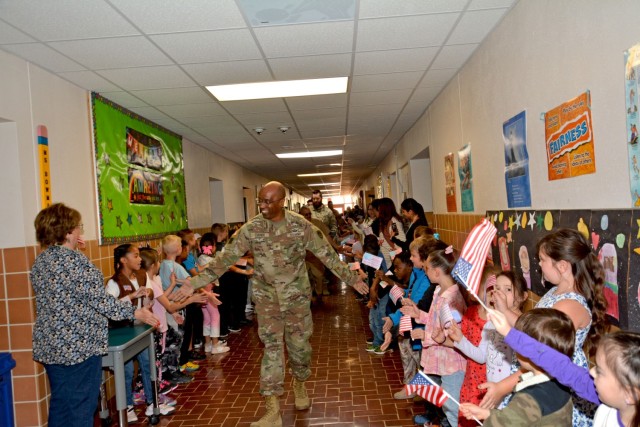 Students at White Sands School honor veterans in celebration of Veterans Day