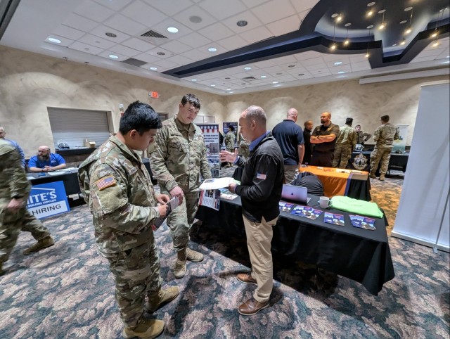 Fort Drum soldiers, family members planning for the future at the Career and Education Fair