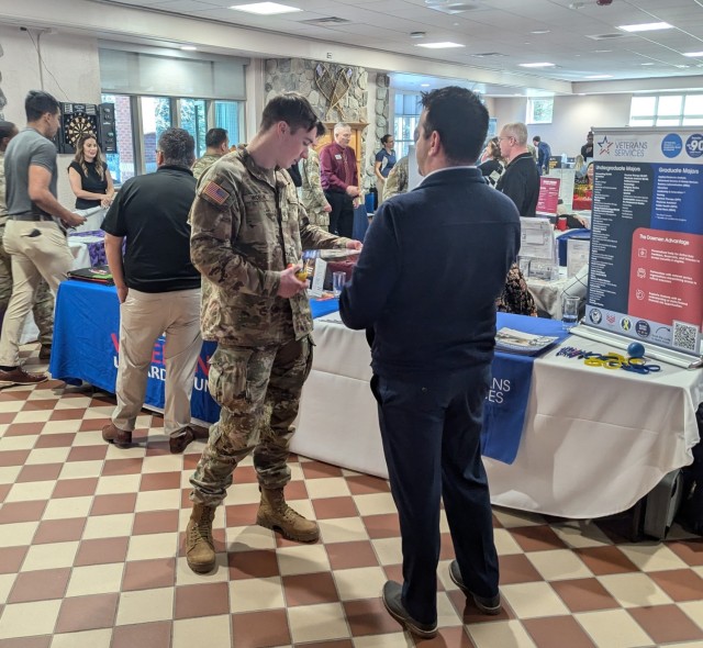 Fort Drum soldiers, family members planning for the future at the Career and Education Fair