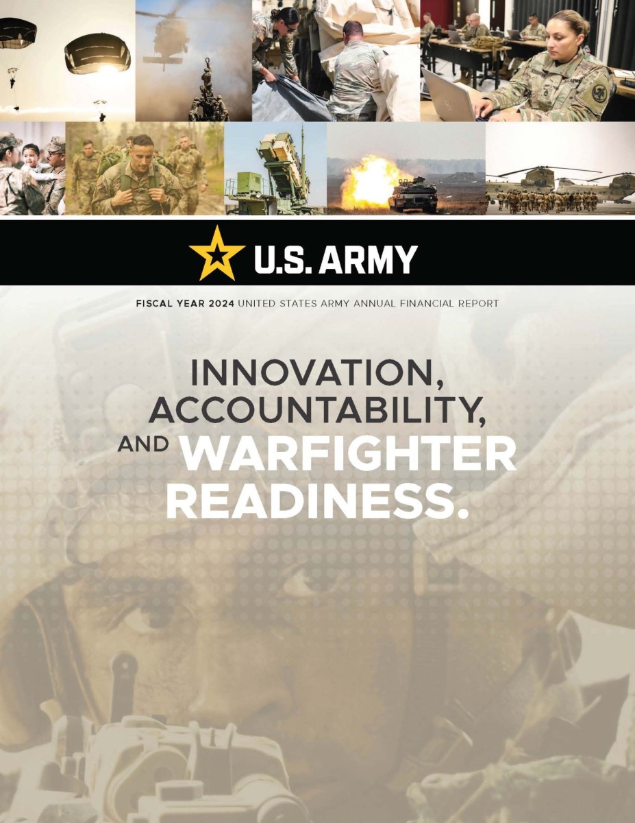 Army releases Fiscal Year 2024 Annual Financial Report and audit ...