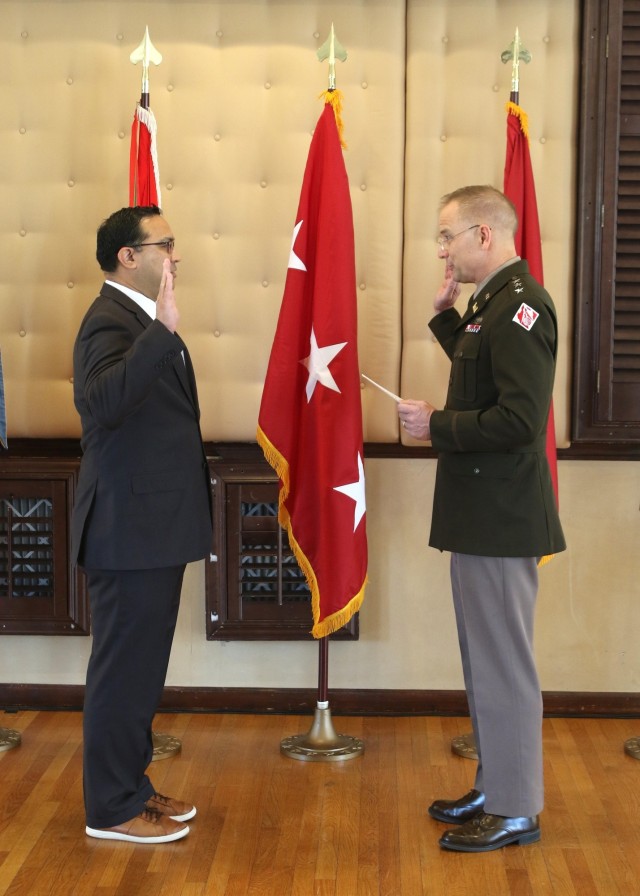 Ravi I. Ajodah inducted into Senior Executive Service