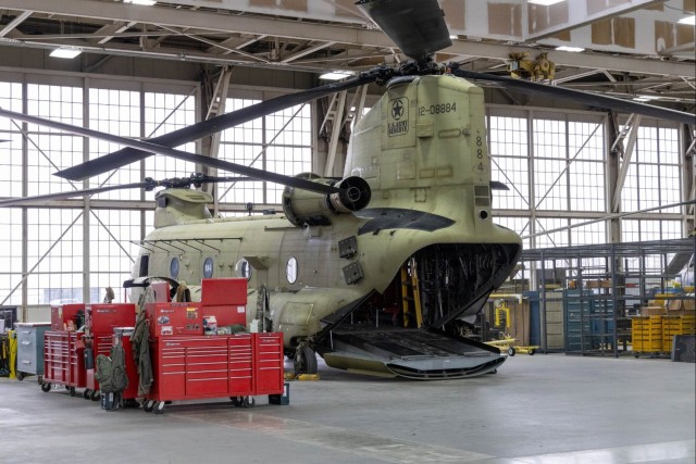 Operations revamp: Vital modernization underway at Chinook hangar