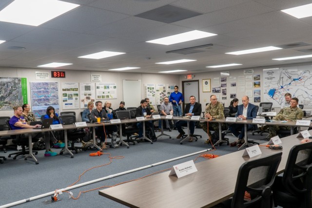 Corps host Senior Executive Board at Prado Dam
