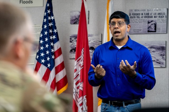 Corps host Senior Executive Board at Prado Dam