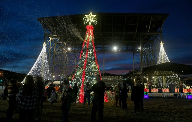 The annual Christmas tree lighting will kick off this year’s Winterville on Dec. 7 at 5:30 p.m.