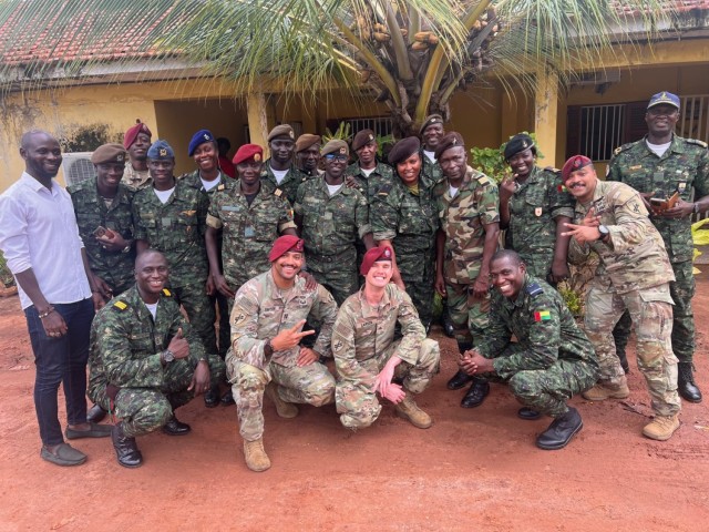 Civil affairs soldiers build partnerships in Guinea-Bissau