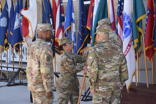 MICC Change of Command Flag Exchange