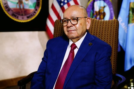 Before serving nearly 40 years as the governor of the Chickasaw Nation, Bill Anoatubby served in his first leadership position as a member of the Oklahoma National Guard. Anoatubby enlisted in the Oklahoma Army National Guard during high school...