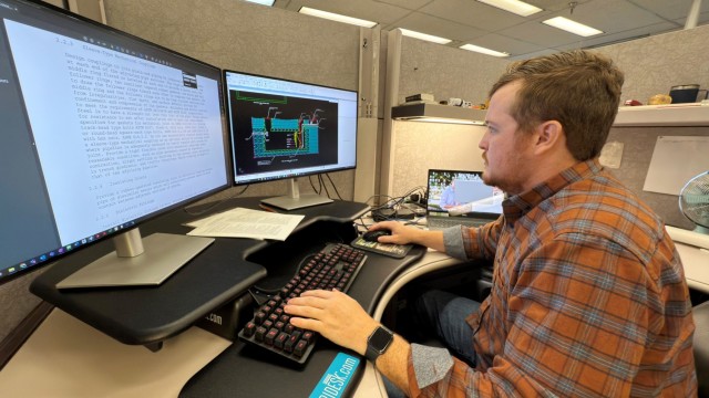Civil engineer tackles lift station design, garners employee of the month