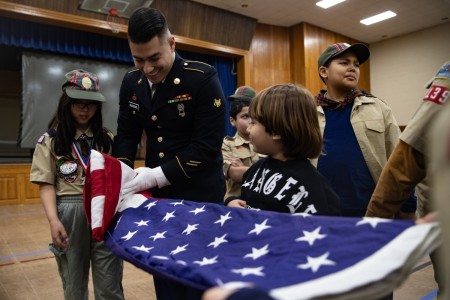 Flag Folding Lesson