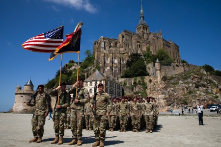 82nd Airborne Color Guard