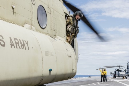 Chinook at Sea