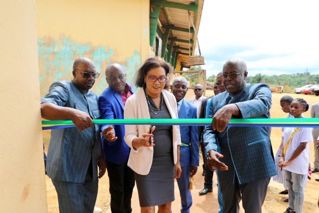 Increasing opportunities in Gabon one school project at a time