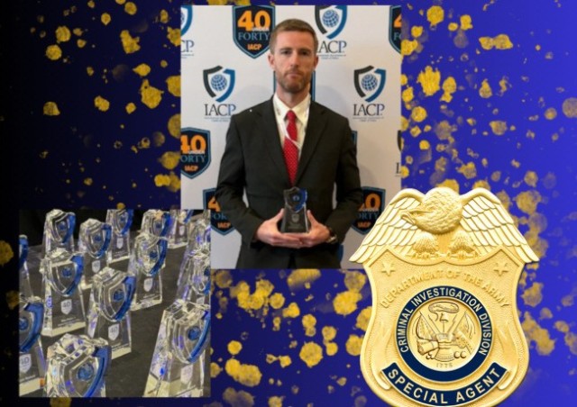 Supervisory Special Agent Dave Hammell of the Department of the Army Criminal Investigation Division – Far East Field Office has been honored as a 40 under 40 recipient by the International Association of Chiefs of Police (IACP).