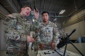 Army South NCOs prepare UTSA cadets for Ranger Challenge with weapons familiarization