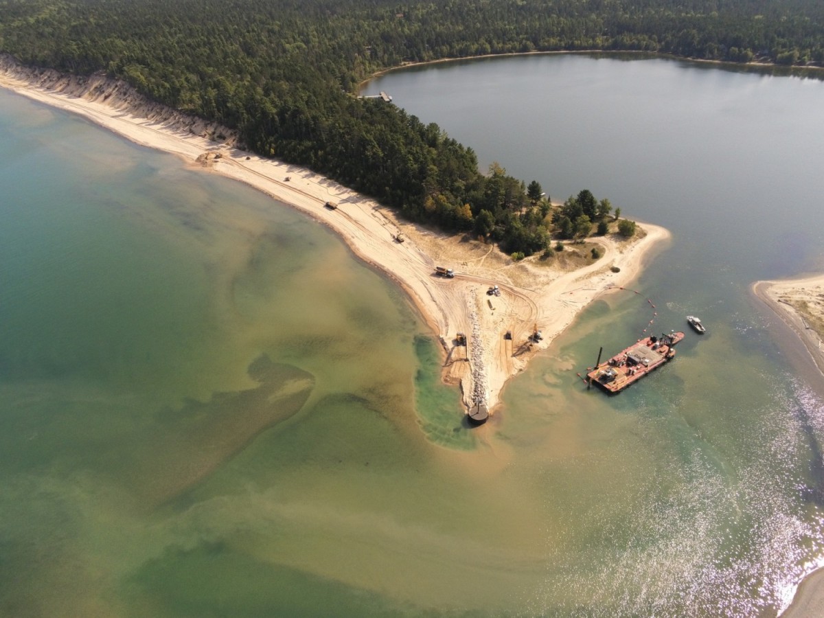 Little Lake Harbor Dredged: Corps of Engineers and U.S. Navy Partnership | Article – Army.mil