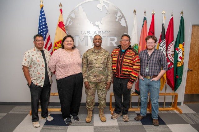 Col. Jerel D. Evans, Garrison Commander, Fort Moore, signs the updated Historic Property Component, or HPC, during the Tribal Consultation Meeting, Nov. 19, 2024, at Fort Moore, Georgia..
