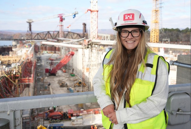 Breaking barriers and building legacies: Cayce Grall’s role in the Chickamauga Lock Replacement