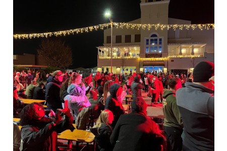 Caserma Ederle Tree Lighting event with concert by Vertical Horizon