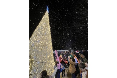 VMC Tree lighting ceremony, Dec. 5, 2024 on Caserma Ederle.