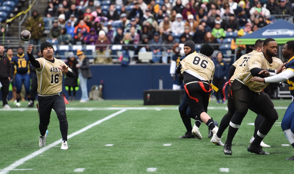 Navy squeaks out 2-0 win over Army in flag football | Article | The ...