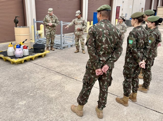 Personal translator with the 48th Chemical Brigade