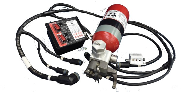 Representative equipment of the automatic fire extinguishing system