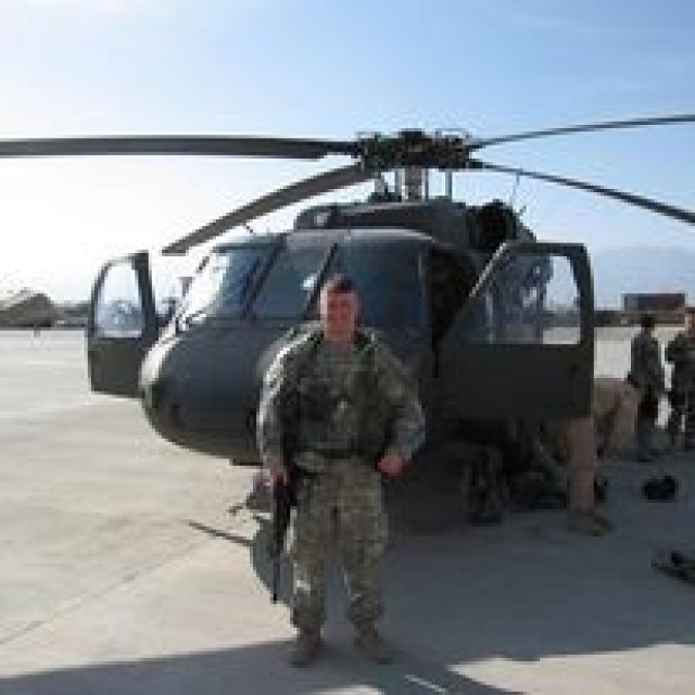 Lt. Col. Michael Tornambe and Family in Afghanistan