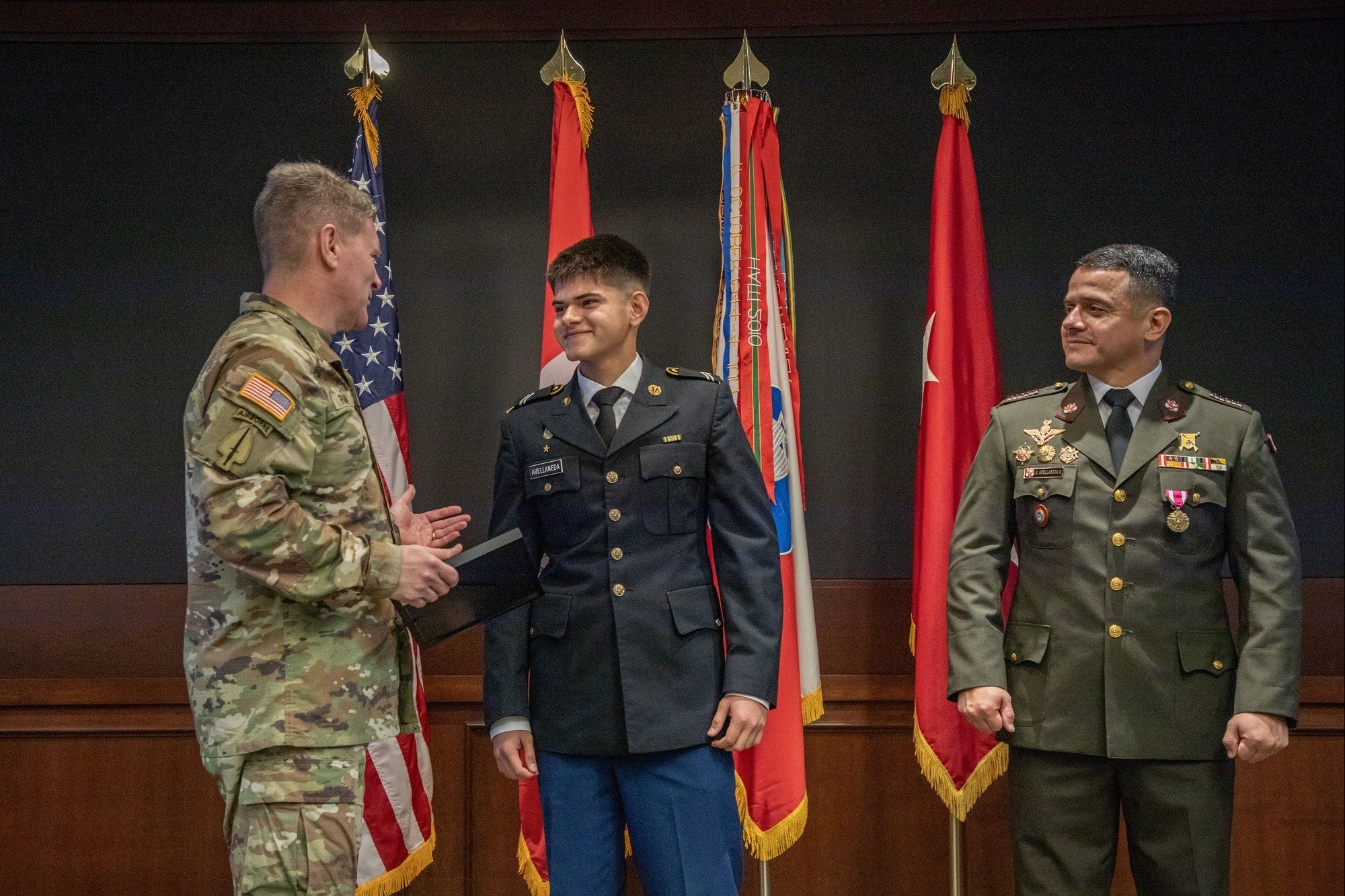 U.S. Army South Peruvian partner nation liaison officer promoted to ...