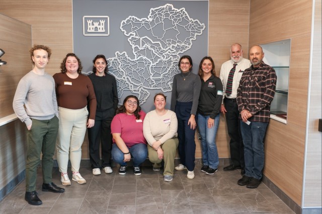 Army Fellows Gain Insights into Military Readiness at Middle East District Greening Event