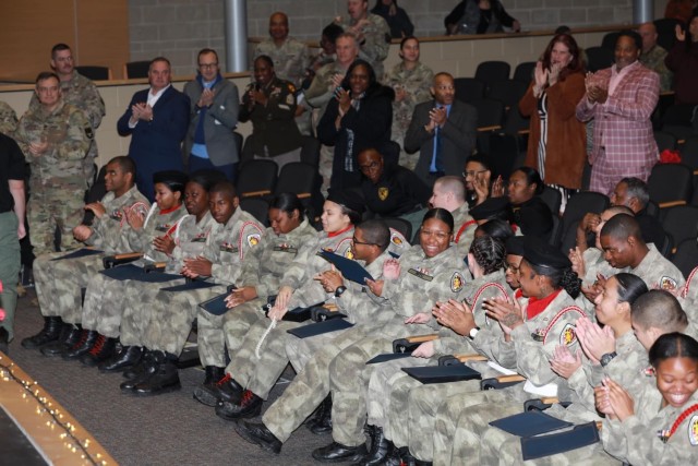 Freestate Cadets celebrating