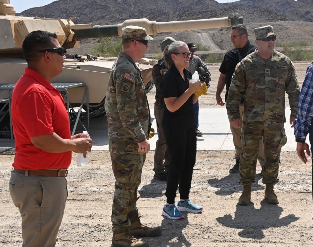 Arizona governor visits YPG: Arizona Governor Katie Hobbs paid a visit YPG on July 25, the first sitting governor to visit the post in two decades.