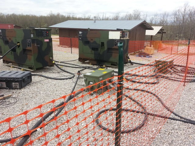 The Communications-Electronics Research, Development and Engineering Center Energy Informed Operations team’s microgrid supported 24-hour operations for Soldiers housed in the Barracks Hut during the night and in field exercises during the day...