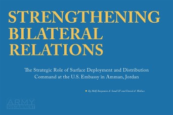 Strengthening Bilateral Relations | The Strategic Role of Surface Deployment and Distribution Command at the U.S. Embassy in Amman, Jordan