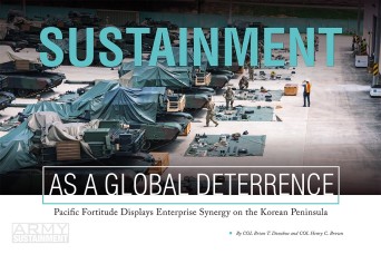 Sustainment as a Global Deterrence | Pacific Fortitude Displays Enterprise Synergy on the Korean Peninsula