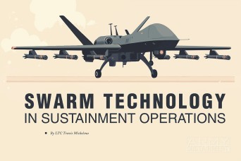 Swarm Technology in Sustainment Operations