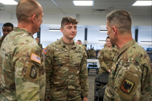 National Guard Bureau leaders meet with Guardsmen supporting 60th Presidential Inauguration