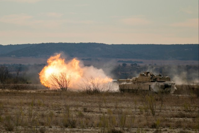 Grey Wolf Brigade Conducts Combined Arms Live Fire Exercise