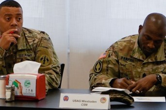 USAG Wiesbaden’s Enlisted Leader Forum: "We need to be ready"