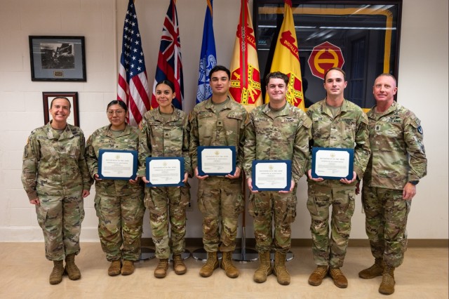 Soldiers honored with awards for exceptional service