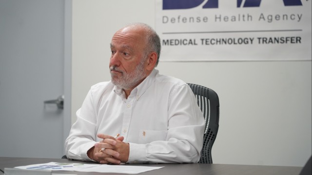 After the Dod Award, Datlof turns to the future of the transfer of military medical technology